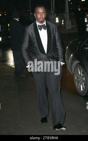 Manhattan, United States Of America. 06th Feb, 2008. NEW YORK - FEBRUARY 06, 2008:' A Night To Benefit Raising Malawi & UNICEF', hosted by Madonna and Gucci, at The United Nation in New York City on February 6, 2008 People: Sean 'P.Diddy' Combs Credit: Storms Media Group/Alamy Live News Stock Photo