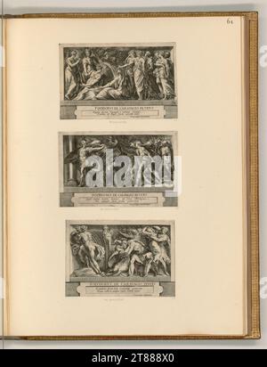 Cherubino Alberti (Engraver) Mythological representations. Copper engraving print 1570-1615 , 1570/1615 Stock Photo