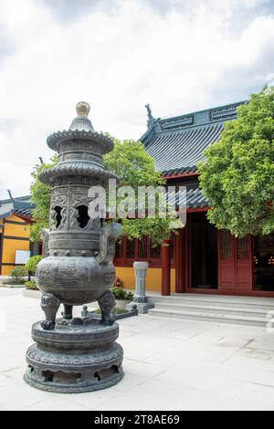 Panlang Ritual PanLong temple in PanLong TianDi in Panlong QingPu Shanghai China. It ...