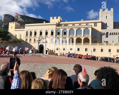 Monaco National Day 2023 MONACO, NOVEMBER 19:People attend the Monaco National Day 2023 on November 19, 2023 in Monaco, Copyright: xNewsxPicturesx Royal Monaco Day 1252.JPEG Credit: Imago/Alamy Live News Stock Photo