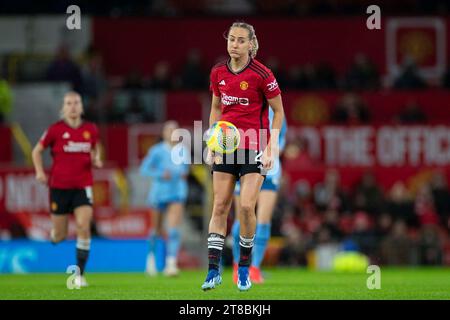 Manchester on Sunday 19th November 2023. during the Barclays FA Women's Super League match between Manchester United and Manchester City at Old Trafford, Manchester on Sunday 19th November 2023. (Photo: Mike Morese | MI News) Credit: MI News & Sport /Alamy Live News Stock Photo
