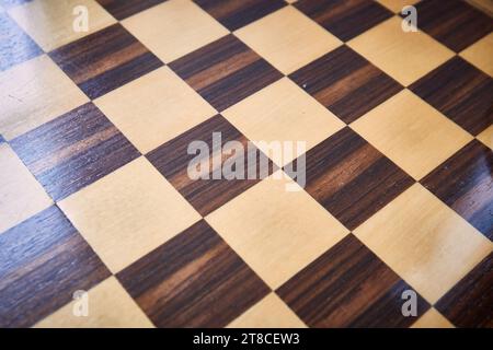 Chessboard pattern background Stock Photo