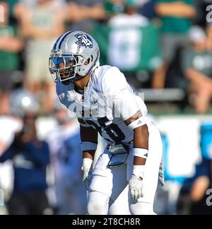 November 18, 2023: Rice University junior Gabriel Taylor (26) waiting for ball. NCAA football game between Rice University and University of North Carolina-Charlotte, at Jerry Richardson Stadium, Charlotte, North Carolina. David Beach/CSM Stock Photo