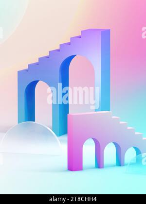 Brightly colored backgrounds to showcase children's products Stock ...