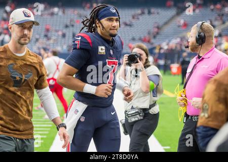 November 19 2023 Houston Texans quarterback C.J. Stroud 7