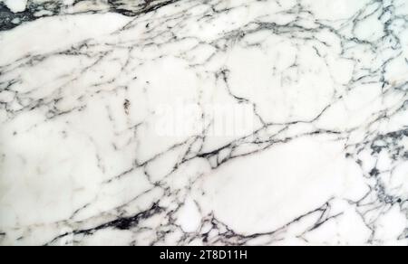 black and white marble pattern abstract background, creative texture of marble Stock Photo