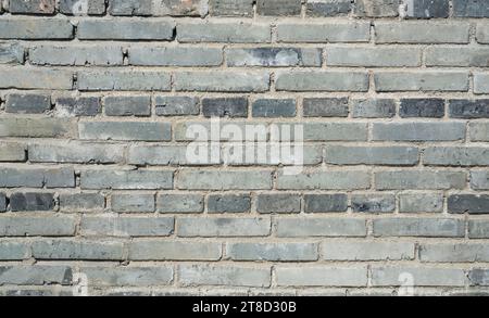 Pattern of decorative slate stone wall surface Stock Photo