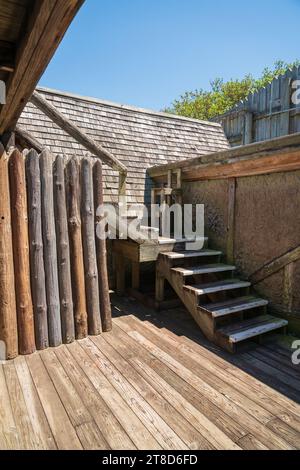 The First English Settlement in the United States, Fort Raleigh ...