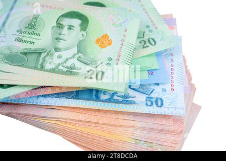 Banknotes of the Thailand 50 Baht (new design issued in 2018 Stock ...