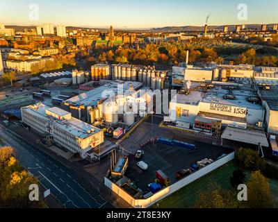 Tennents Wellpark Brewery, Duke St. Glasgow, Scotland, UK Stock Photo