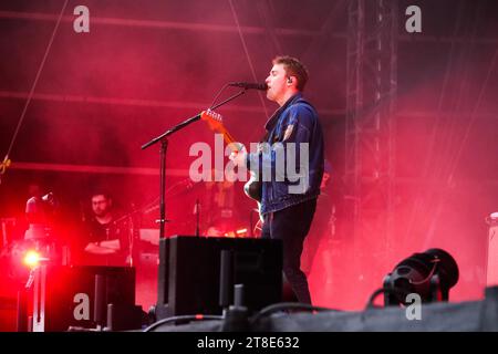 Tramlines 2022 Hillsborough park Sheffield Sam Fender headlines the main stage Stock Photo