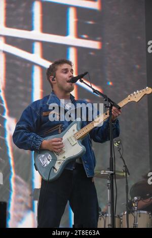 Tramlines 2022 Hillsborough park Sheffield Sam Fender headlines the main stage Stock Photo