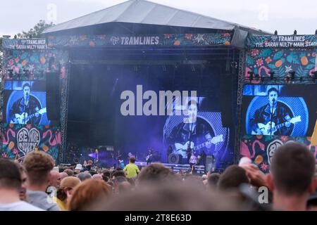 Tramlines 2022 Hillsborough park Sheffield Sam Fender headlines the main stage Stock Photo