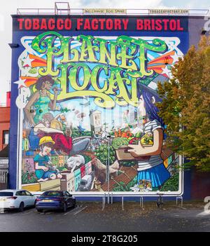 tobacco factory southville bristol Bristol tobacco factory painting hi-res stock photography and images
