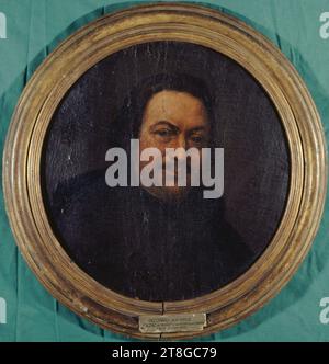 Presumed portrait of Honoré de Balzac (1799-1850), writer, Array, Painting, Tableau Stock Photo