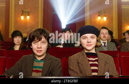 HUGO 2011 Paramount Pictures film with Chloe Grace Moretz and Asa Butterfield, Stock Photo