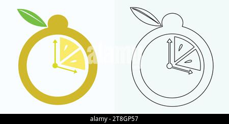 Time and Clock set of linear icons. Time management. Timer, Speed, Alarm, Restore, Time Management, Calendar and more. Collection of time, clock, Stock Vector