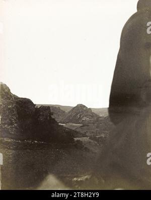 Landscape, Photographer, 1st quarter 20th century, Photograph, Silver black-and-white print, Dimensions - Work: Height: 11.1 cm, Width: 8.8 cm Stock Photo
