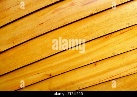 Timber Front View Front of an old wooden ship, front view Stock Photo - Alamy