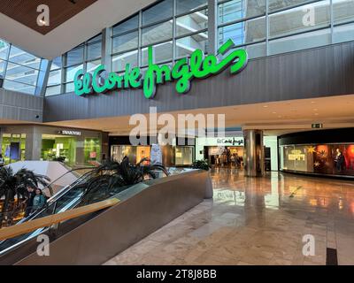 Puerto Venecia, well-recognized shopping center based out of the city of Zaragoza, Spain. Stock Photo