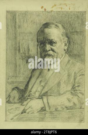 Hermann Heller Portrait of a man. Pencil Stock Photo - Alamy