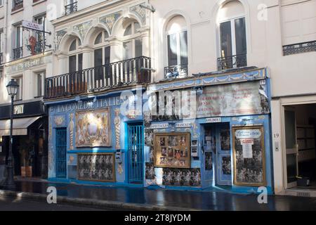 La Comédie Italienne theatre 19 rue de la Gaîté Montparnasse, Paris France Stock Photo