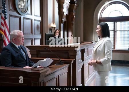 BOSCH LEGACY from left Anthony Michael Hall Mimi Rogers