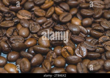 roasted coffee beans Stock Photo