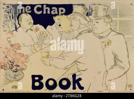 The Chap Book - Irish and American Bar, Rue Royale, Henri de Toulouse-Lautrec, Albi 1864 - 1901 Malromé Castle, 1895, print, color lithograph, 411 x 592 mm Stock Photo