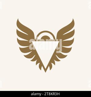 Command attention with our vector eagle emblem. Majestic and powerful, this symbol of strength and freedom adds a regal touch to your designs. Stock Vector