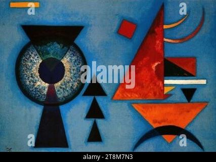 Vassily Kandinsky, 1927 - Molle rudesse. Stock Photo
