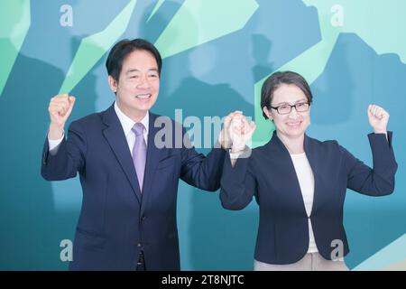 Taiwan's Vice President Bi-Khim Hsiao speaks during an event at the