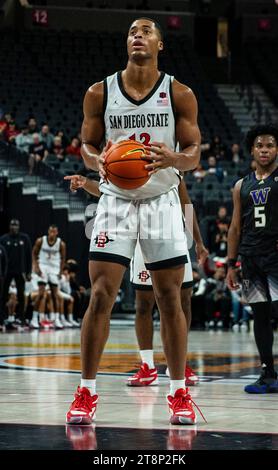 San Diego State Forward Jaedon LeDee (13) In The First Half Of An NCAA ...