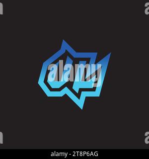 VL initial inspiration logo design esport and gaming clan ideas Stock Vector