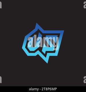 VS initial inspiration logo design esport and gaming clan ideas Stock Vector