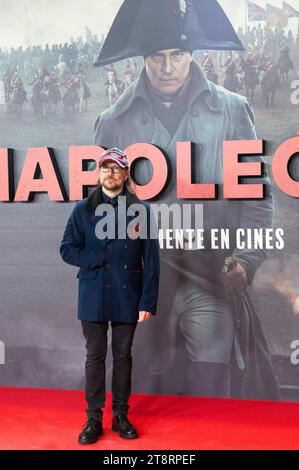 Madrid, Spain. 20th November, 2023. Napoleon Premiere at Prado Museum in Madrid on November 20, 2023. Santiago Segura *** Napoleon Premiere at Prado Museum in Madrid on November 20, 2023 Santiago Segura Foto:xDyDxFotografosx/xFuturexImagex napoleon 3157 Credit: Imago/Alamy Live News Stock Photo