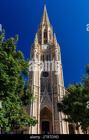 View of the Good Shepherd of San Sebastian Cathedral from one end of ...
