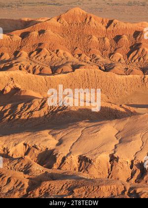 Valley of the Moon (Valle de la Luna) in Atacama Desert, the Driest Nonpolar Desert in the World, Northern Chile, South America Stock Photo