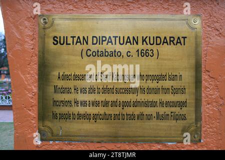 Rizal Park: Sultan Dipatuan Kudarat, Rizal Park, Manila, Luzon ...