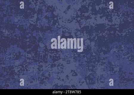Background texture. Blue grey retro aged vector texture. Weathered grunge wall. Stock Vector
