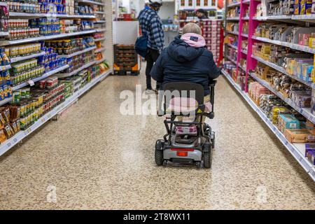 November 21, 2023, London, United Kingdom: The UK government is expected to make drastic cuts to support for disabled people and people with mental health problems who are unable to work in next weekâ€™s Autumn Statement. Plans include changing work capability assessments, used to decide whether people can receive benefits and are well enough to work. (Credit Image: © Velar Grant/ZUMA Press Wire) EDITORIAL USAGE ONLY! Not for Commercial USAGE! Stock Photo