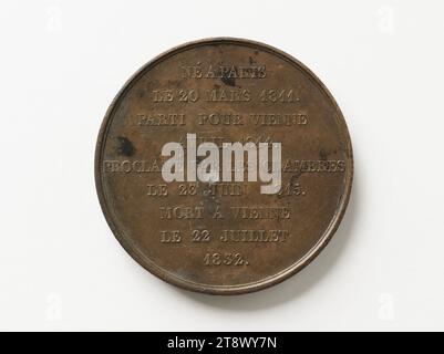 Insigne Bouton Napoléon II « L'Aiglon » - Duc De Reichstadt - Doré Cuivre - Bonapartisme - France