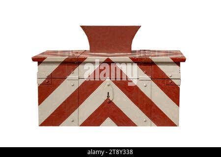 Polish mailbox isolated on white background Stock Photo