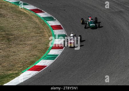 Photo taken at the Mugello Circuit during a formula junior race session. Stock Photo
