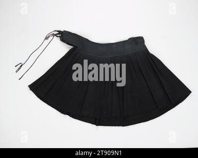Skirt, c. 2000, 51 3/16 x 19 11/16 in. (130.02 x 50.01 cm) (at waistband, without ties), Hemp or ramie, China, 21st century Stock Photo
