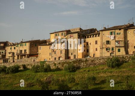 Italy, toskana colle di val d'elsa centro storico Stock Photo