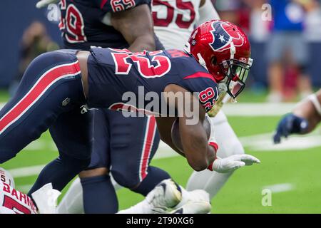 Houston, TX, USA. 19th Nov, 2023. Houston Texans wide receiver Steven Sims (82) falls forward during a game between the Arizona Cardinals and the Houston Texans in Houston, TX. Trask Smith/CSM/Alamy Live News Stock Photo