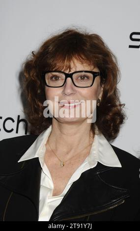 Manhattan, United States Of America. 06th Oct, 2010. NEW YORK - OCTOBER 06: Susan Sarandon attends the private launch of the Swatch 'New Gents Collection' at the Gansevoort Park Avenue on October 6, 2010 in New York City. People: Susan Sarandon Credit: Storms Media Group/Alamy Live News Stock Photo