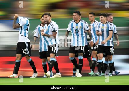 Rio de Janeiro-Brazil, November 21, 2023, 2026 World Cup qualifiers, match between the Brazil and Argentina teams at the Maracanã stadium, Credit: Andre Paes/Alamy Live News Stock Photo