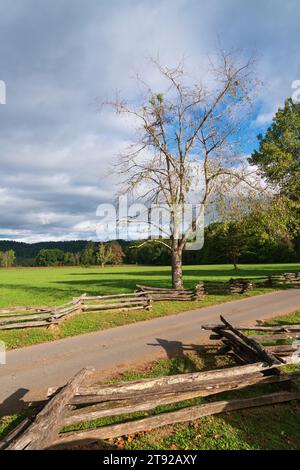 Great Smoky Mountains National Park in North Carolina Stock Photo